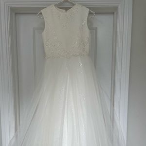 BRAND NEW -  JOAN CALABRESE BEADED LACE DRESS